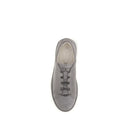 Gray Rubber Low Top Sneakers