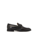 Black Calfskin Slip-On Loafers