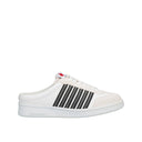 White Calfskin Low Top Sneakers