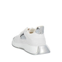 White Calfskin Chunky Sneakers