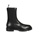 Black Calfskin Chelsea Boots