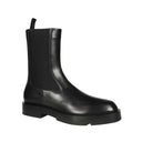 Black Calfskin Chelsea Boots
