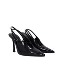 Black Calfskin High Heel Pumps