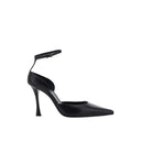 Black Lamb Leather Pumps