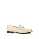 Bicolor Leather Slip-On Loafers