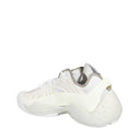 White Polyethylene Athletic Sneakers