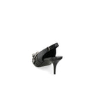 Black Calfskin High Heel Pumps