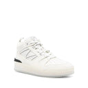 White Calfskin Athletic Sneakers