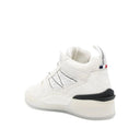 White Calfskin Athletic Sneakers