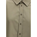 Beige Cotton Shirt