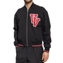 Black Virgin Wool Bomber