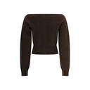 Brown Cashmere Cardigan