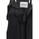 Black Cotton Casual Dress