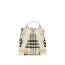 Beige Nylon Backpack