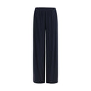 Blue Viscose Pants
