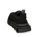 Black Fabric Athletic Sneakers