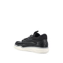 Black Lamb Leather Low Top Sneakers