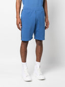 Alexander McQueen logo-tape jersey shorts