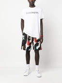 Alexander McQueen Straight Print Shorts