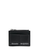 Alexander McQueen logo print cardholder