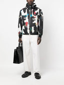 Alexander McQueen Graffiti-print Hooded Windbreaker