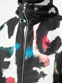 Alexander McQueen Graffiti-print Hooded Windbreaker