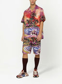 Dolce & Gabbana graphic-print bermuda shorts