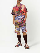 Dolce & Gabbana graphic-print bermuda shorts