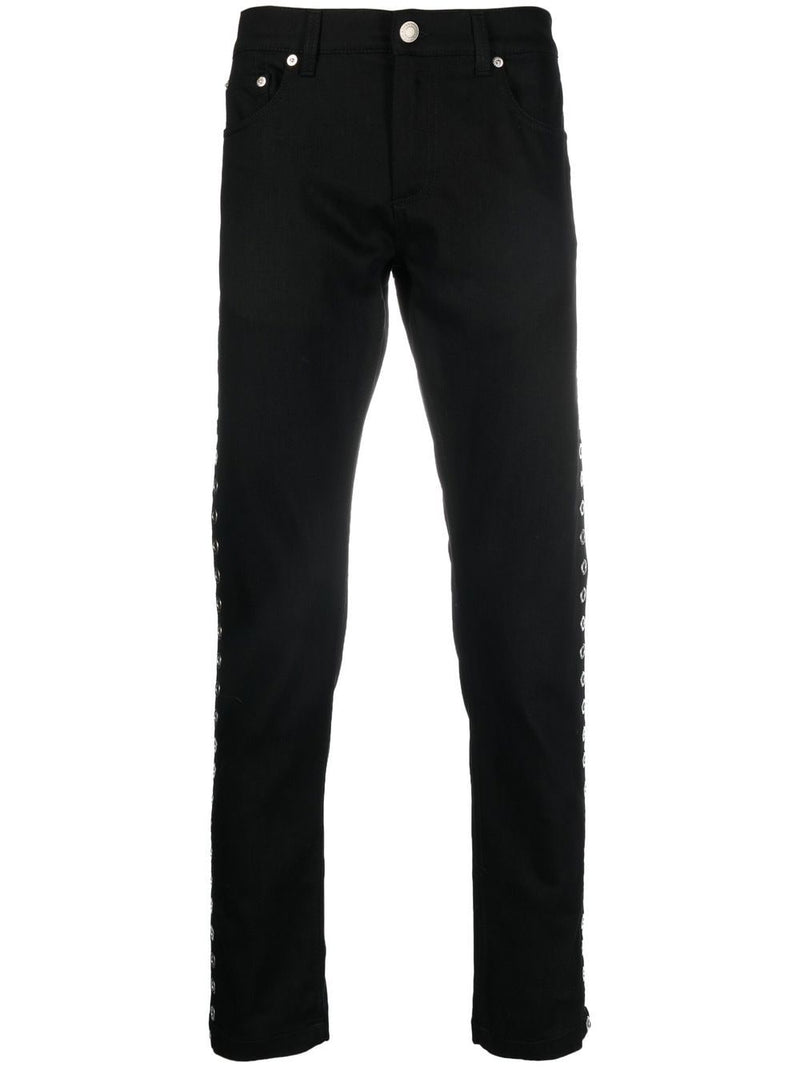 Alexander McQueen mid-rise skinny jeans