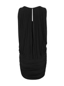 Minivestido sin mangas drapeado Saint Laurent