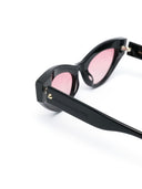 Gafas de sol con montura de ojo de gato Alexander McQueen