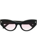 Gafas de sol con montura de ojo de gato Alexander McQueen