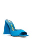 Sandalias The Attico Azul Transparente