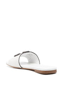 Sandalias con logotipo en relieve Tory Burch