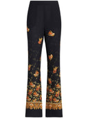 Etro Straight trousers with paisley print