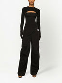 Dolce & Gabbana cropped button-fastening cardigan