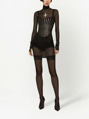 Dolce & Gabbana Tulle corset belt with boning