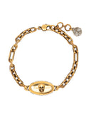 Alexander McQueen skull-detail chain-link bracelet