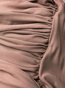 Minivestido sin mangas drapeado Saint Laurent