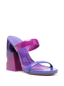 Sandalias de tacón dégradé Off White Meteor