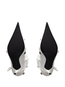 Сапоги Balenciaga Cagole до колена на каблуке 90 мм