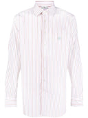 Etro Striped shirt with embroidery