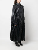 Saint Laurent abrigo Trench extragrande con hombreras