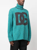 Dolce & Gabbana intarsia-knit logo jumper
