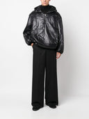 Дождевик с капюшоном с тиснённым логотипом Cassandre Saint Laurent