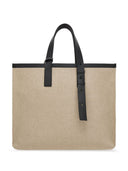 Ferragamo logo-embossed leather tote bag