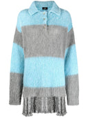 Etro Fringed-edge sweater minidress