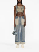 MARINE SERRE Top Denim Marine Serre