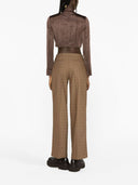 Marine Serre Regenerated Moon Diamant tailored trousers