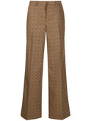 Marine Serre Regenerated Moon Diamant tailored trousers